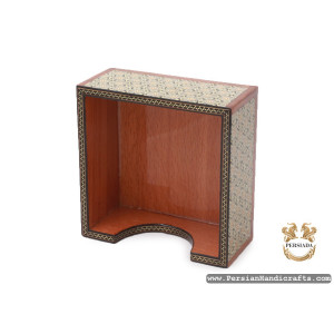 Notepaper Pen Holder | Classic Khatam Marquetry | HKH7121-Persian Handicrafts