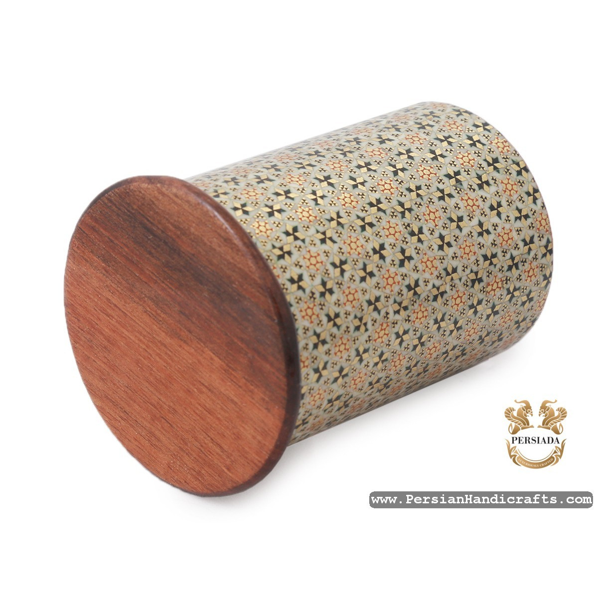 Notepaper Pen Holder | Classic Khatam Marquetry | HKH7121-Persian Handicrafts