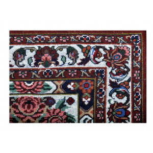 Kheshti Design Wool Bakhtiari Rug - RB1001-Persian Handicrafts