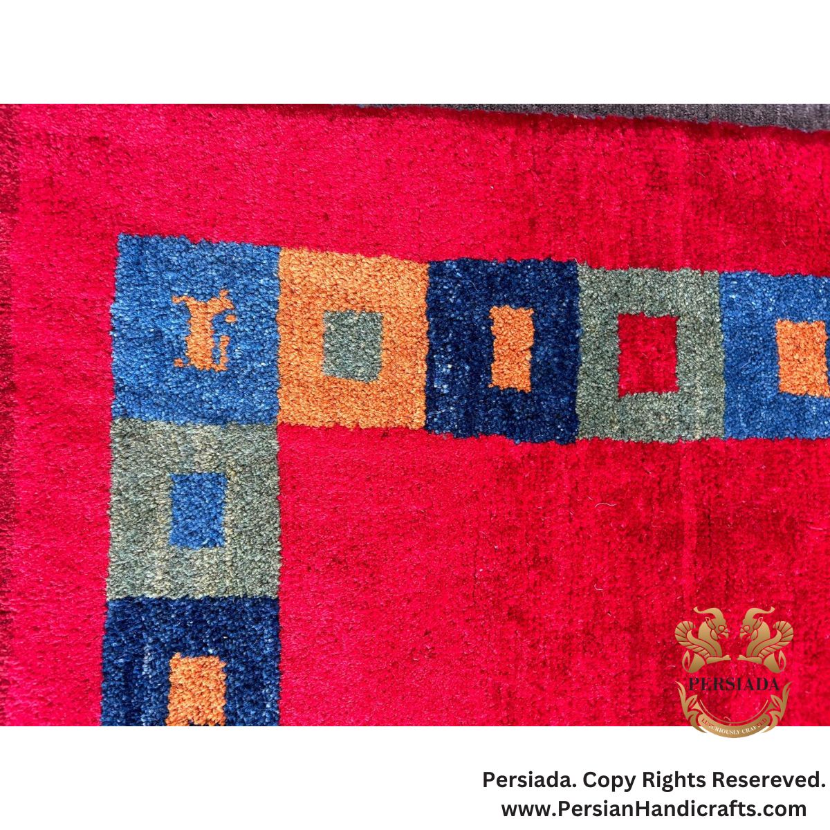 Handmade Wool |  Persian Gabbeh | RG8002-Persiada Persian Handicrafts