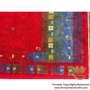 Handmade Wool |  Persian Gabbeh | RG8003-Persiada Persian Handicrafts