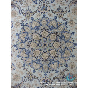 Premium Persian Slimi Design Isfahan Rug - RI4041-Persian Handicrafts