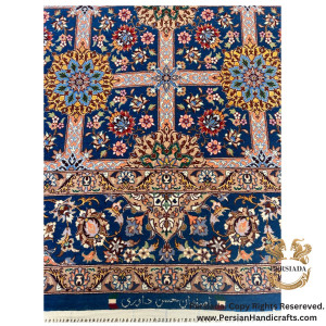 Handmade Silk | Isfahan Persian Rug | RI8005-Persiada Persian Handicrafts