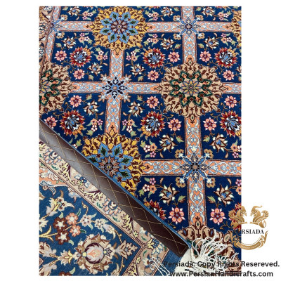 Handmade Silk | Isfahan Persian Rug | RI8006 Handmade Silk | Isfahan Persian Rug | RI8006