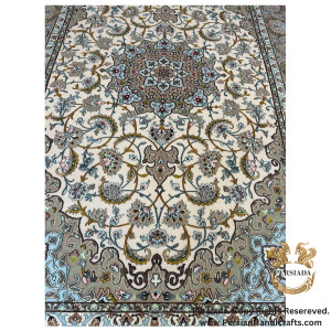 Handmade Silk | Isfahan Persian Rug | RI8007-Persiada Persian Handicrafts Handmade Silk | Isfahan Persian Rug | RI8007-Persiada Persian Handicrafts