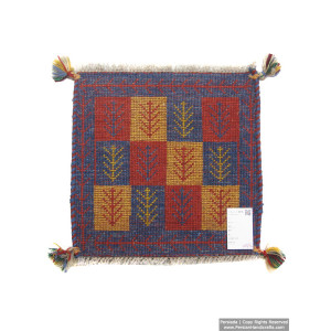Gabbeh Wool Rug from Persian Ghashghai Nomads - RG5000-Persian Handicrafts