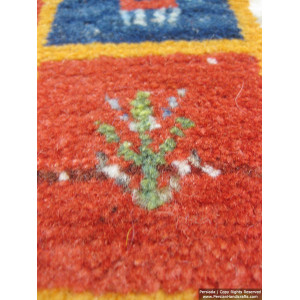 Gabbeh Wool Rug from Persian Ghashghai Nomads - RG5001-Persian Handicrafts