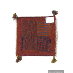 Gabbeh Wool Rug from Persian Ghashghai Nomads - RG5007-Persian Handicrafts