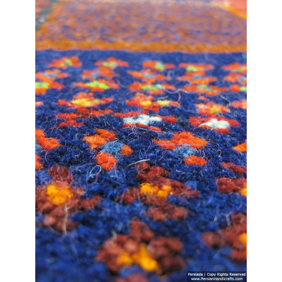 Gabbeh Wool Rug from Persian Ghashghai Nomads - RG5007 Gabbeh Wool Rug from Persian Ghashghai Nomads - RG5007