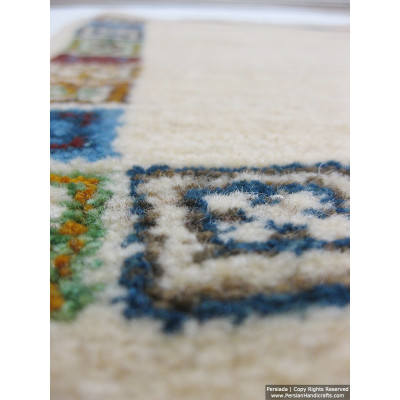 Gabbeh Wool Rug from Persian Ghashghai Nomads - RG5010