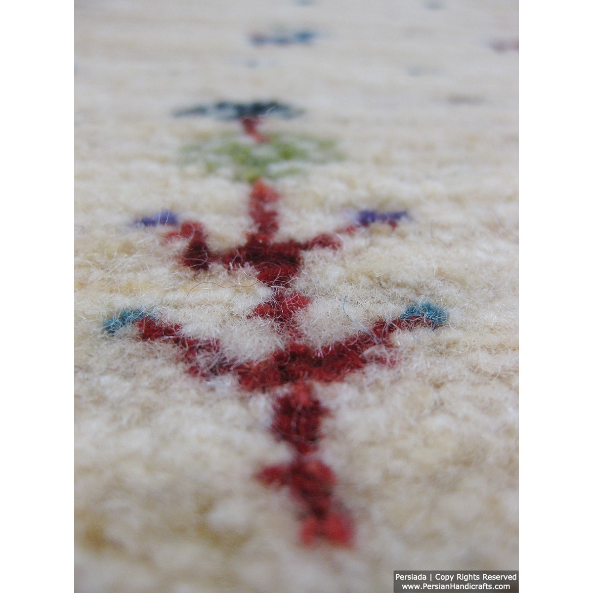 Gabbeh Wool Rug from Persian Ghashghai Nomads - RG5012-Persian Handicrafts