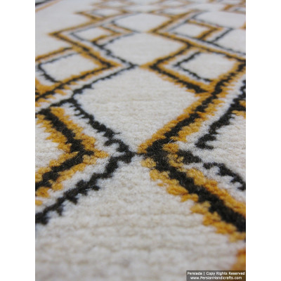 Gabbeh Wool Rug from Persian Ghashghai Nomads - RG5021