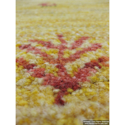 Gabbeh Wool Rug from Persian Ghashghai Nomads - RG5022