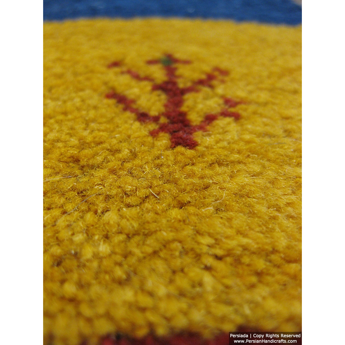 Gabbeh Wool Rug from Persian Ghashghai Nomads - RG5024-Persian Handicrafts