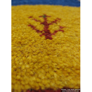 Gabbeh Wool Rug from Persian Ghashghai Nomads - RG5024-Persian Handicrafts