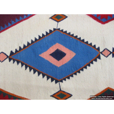 Medalion Design Persian Kilim Rug  -  RK5004 Medalion Design Persian Kilim Rug  -  RK5004