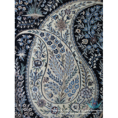 ★ Premium Persian Paisley (Bote) Design Nain Rug - RN4030 ★ Premium Persian Paisley (Bote) Design Nain Rug - RN4030