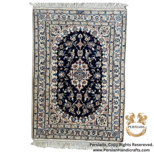 Handmade Wool Silk | Nain Persian Rug | RN8002-Persiada Persian Handicrafts