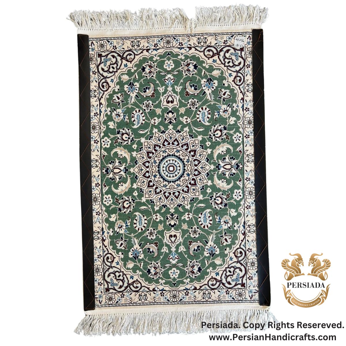 Handmade Wool Silk | Nain Persian Rug | RN8003-Persiada Persian Handicrafts