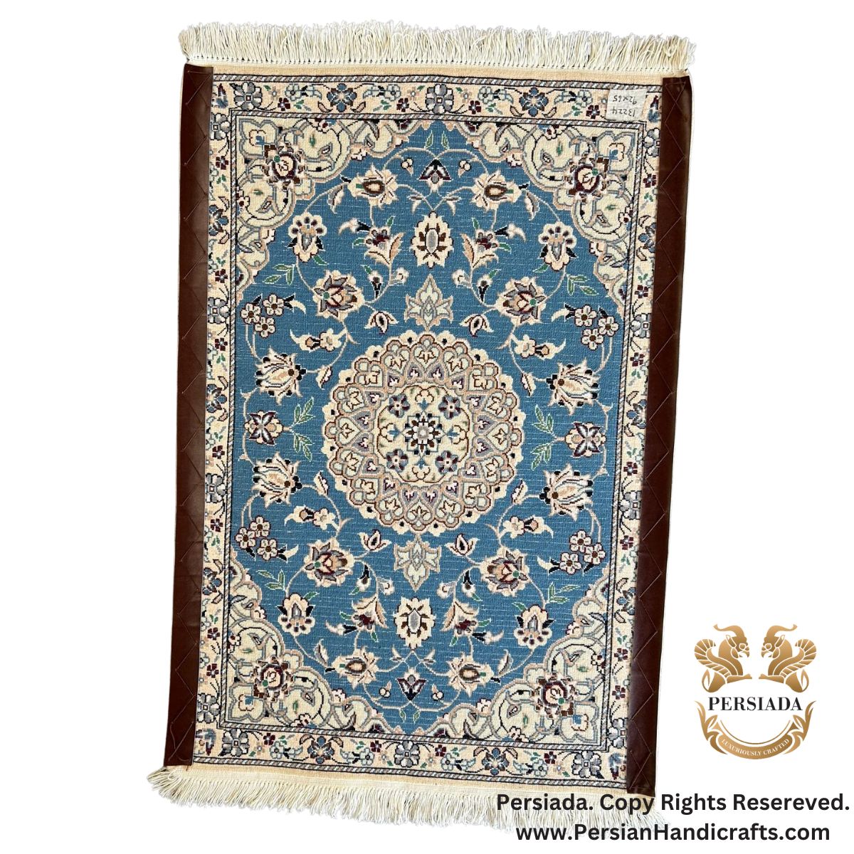 Handmade Wool Silk | Nain Persian Rug | RN8005-Persiada Persian Handicrafts