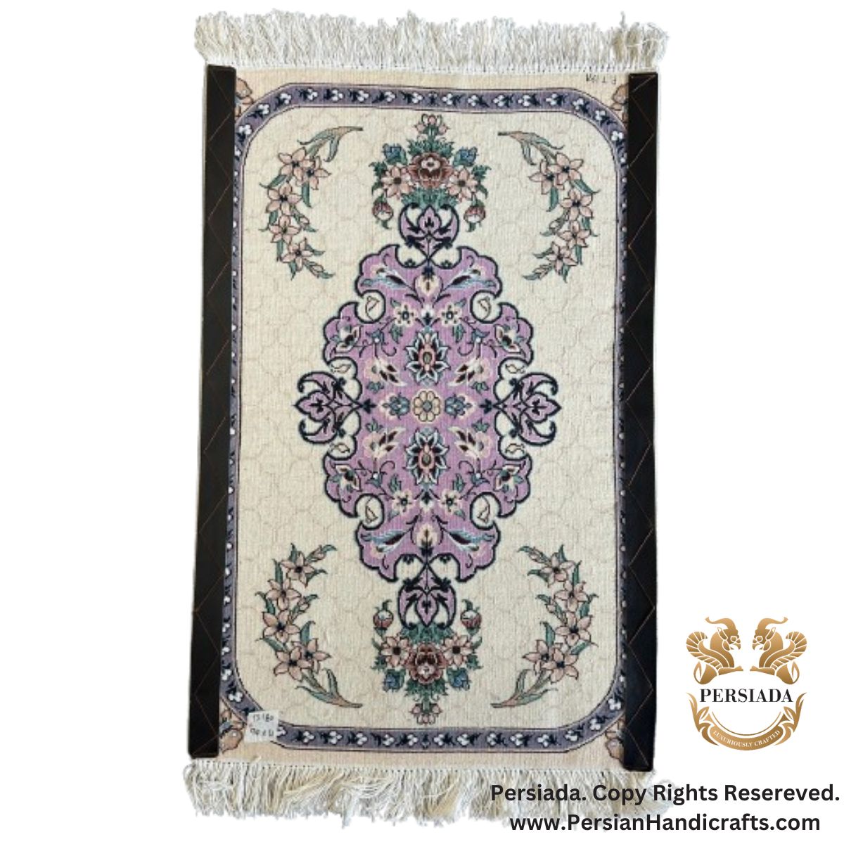 Handmade Cotton Wool | Nain Persian Rug | RN8008-Persiada Persian Handicrafts