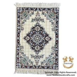 Handmade Cotton Wool | Nain Persian Rug | RN8009-Persiada Persian Handicrafts