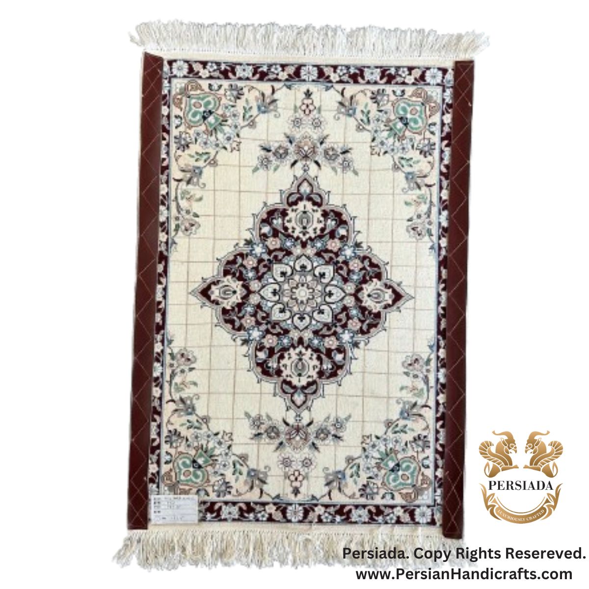 Handmade Cotton Wool | Nain Persian Rug | RN8009-Persiada Persian Handicrafts