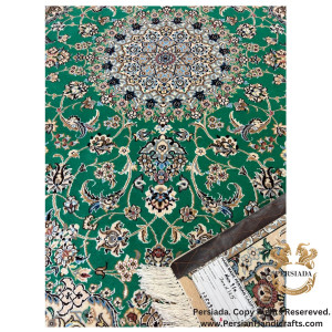 Handmade Wool Silk | Nain Persian Rug | RN8015-Persiada Persian Handicrafts Handmade Wool Silk | Nain Persian Rug | RN8015-Persiada Persian Handicrafts