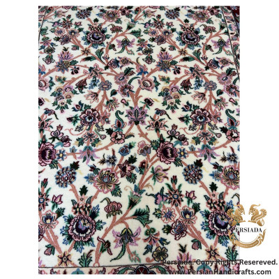 Handmade Wool Silk | Nain Persian Rug | RN8018