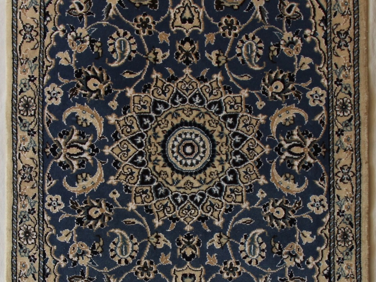 Nain Persian Wool & Silk Rug PRN1007 Persis Crafts