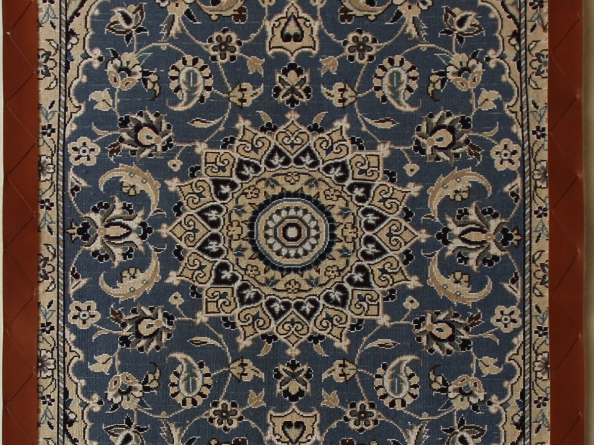 Nain Persian Wool & Silk Rug PRN1007 Persis Crafts