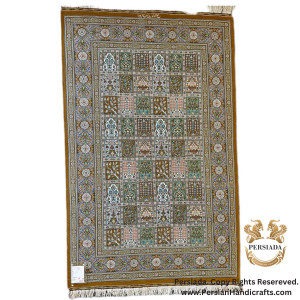 Handmade Silk | Qum Persian Rug | RQ8008-Persiada Persian Handicrafts