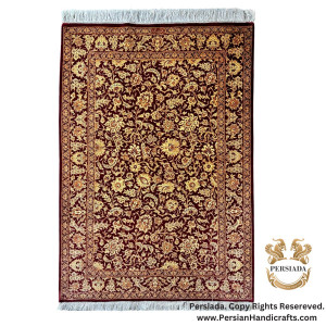 Handmade Silk | Qum Persian Rug | RQ8021-Persiada Persian Handicrafts