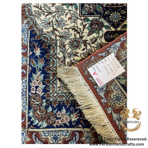 Handmade Silk | Qum Persian Rug | RQ8027-Persiada Persian Handicrafts