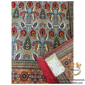 Handmade Silk | Qum Persian Rug | RQ8038-Persiada Persian Handicrafts